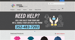Desktop Screenshot of designmyshirt.com